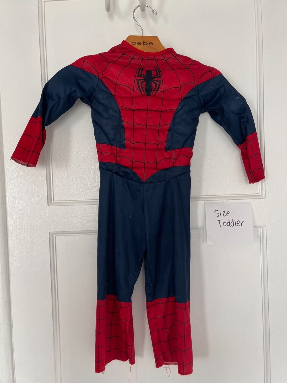 Toddler spiderman costume